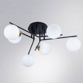 Потолочная люстра Arte Lamp Gemini A2243PL-6BK в Сысерти - sysert.ok-mebel.com | фото 2