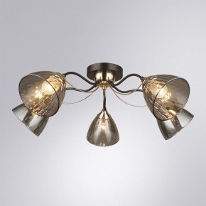 Потолочная люстра Arte Lamp Lily A4366PL-5BK в Сысерти - sysert.ok-mebel.com | фото 2