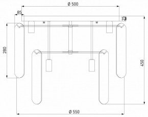 Потолочная люстра Eurosvet Claire 60170 золото в Сысерти - sysert.ok-mebel.com | фото 5