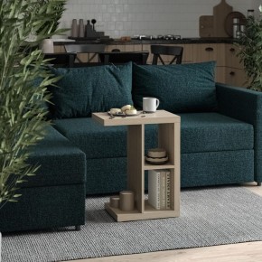 Приставной стол Энкель Т, тамбурат, цвет дуб беленый в Сысерти - sysert.ok-mebel.com | фото 4