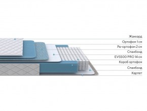 PROxSON Матрас FIRST 500 Flat M (Ткань Синтетический жаккард) 120x195 в Сысерти - sysert.ok-mebel.com | фото 2