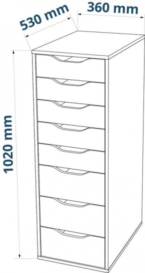 S01439 Ингар Д 132 стол письменный 132x58x76, белый в Сысерти - sysert.ok-mebel.com | фото