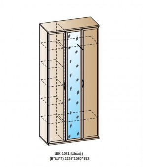 ШК-1031 (Шкаф) в Сысерти - sysert.ok-mebel.com | фото