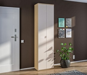 Шкаф 2 дверный Афина СБ-3312 (Дуб винченца/Кашемир серый) в Сысерти - sysert.ok-mebel.com | фото