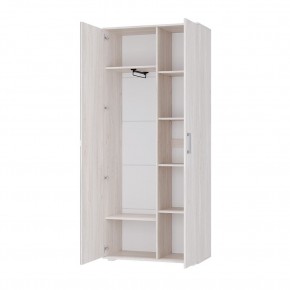 Шкаф 2-х створчатый Флоренция (ясень белый) в Сысерти - sysert.ok-mebel.com | фото 2