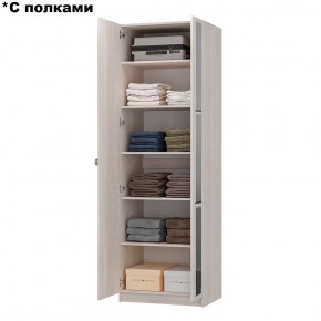 Шкаф 2-х створчатый Зарина ШК-01 (ясень белый) в Сысерти - sysert.ok-mebel.com | фото 3
