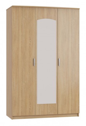 Шкаф 3-х дверный с зеркалом Шк210.1 МС Ирина в Сысерти - sysert.ok-mebel.com | фото