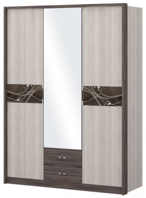 Шкаф 3-х дверный с зеркалом Шк68.2 МС Николь в Сысерти - sysert.ok-mebel.com | фото