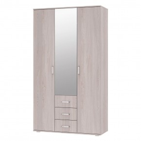 Шкаф 3-х створчатый Белла (Ясень белый) в Сысерти - sysert.ok-mebel.com | фото 3