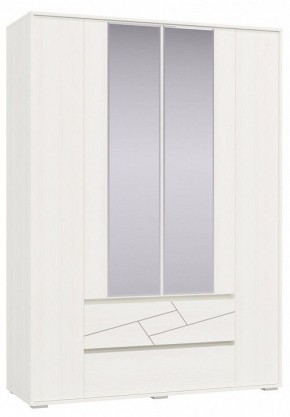 Шкаф 4-х дверный с ящиками АДЕЛИНА (4-4833рам.б) в Сысерти - sysert.ok-mebel.com | фото