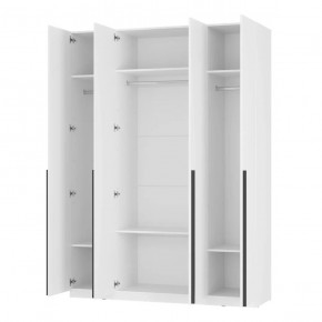 Шкаф 4-х створчатый Айрон ШК-13 (белый) в Сысерти - sysert.ok-mebel.com | фото 2