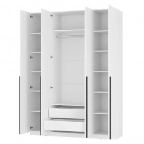 Шкаф 4-х створчатый Айрон ШК-13 (белый) в Сысерти - sysert.ok-mebel.com | фото 7
