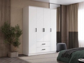 Шкаф 4-х створчатый Титан (белый) в Сысерти - sysert.ok-mebel.com | фото 5