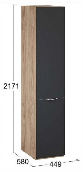 Шкаф для белья Глосс СМ-319.07.001 в Сысерти - sysert.ok-mebel.com | фото 4