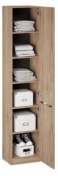 Шкаф для белья Глосс СМ-319.07.011 в Сысерти - sysert.ok-mebel.com | фото 2