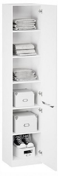 Шкаф для белья Глосс СМ-319.07.012 в Сысерти - sysert.ok-mebel.com | фото 3