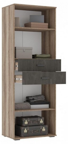 Шкаф для белья Паркинс в Сысерти - sysert.ok-mebel.com | фото 2