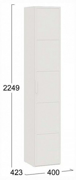 Шкаф для белья Стелла Исп.2 в Сысерти - sysert.ok-mebel.com | фото 4