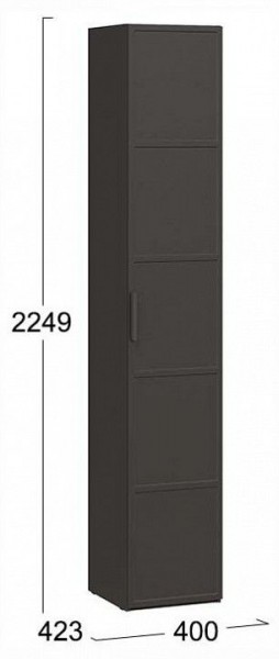 Шкаф для белья Стелла Исп.2 в Сысерти - sysert.ok-mebel.com | фото 4