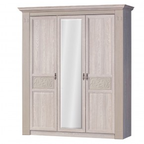 Шкаф для одежды 3-х дверный №180 "Лючия" Дуб оксфорд серый в Сысерти - sysert.ok-mebel.com | фото
