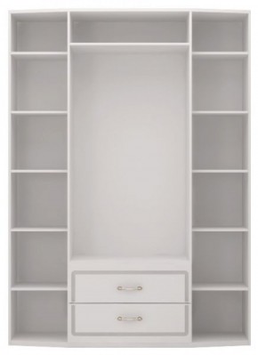 Шкаф для одежды 4-х дв.с ящиками Виктория 2  без зеркал в Сысерти - sysert.ok-mebel.com | фото 3