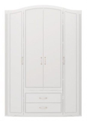 Шкаф для одежды 4-х дв.с ящиками Виктория 2 с зеркалами в Сысерти - sysert.ok-mebel.com | фото 1