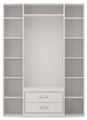 Шкаф для одежды 4-х дв.с ящиками Виктория 2 с зеркалами в Сысерти - sysert.ok-mebel.com | фото 3