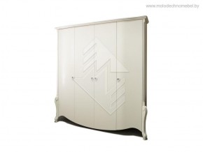 Шкаф для одежды Луиза (ММ-227-01/04Б) в Сысерти - sysert.ok-mebel.com | фото 1