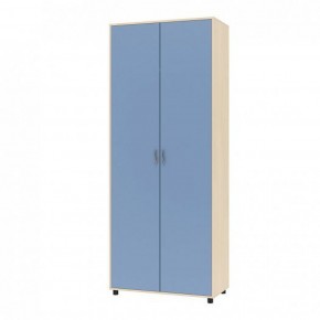 Шкаф для одежды Дельта-2 Дуб молочный/Голубой в Сысерти - sysert.ok-mebel.com | фото
