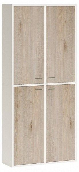 Шкаф книжный Домино СУ(ш2в2)+4ФГ в Сысерти - sysert.ok-mebel.com | фото