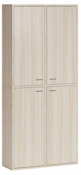 Шкаф книжный Домино СУ(ш2в2)+4ФГ в Сысерти - sysert.ok-mebel.com | фото