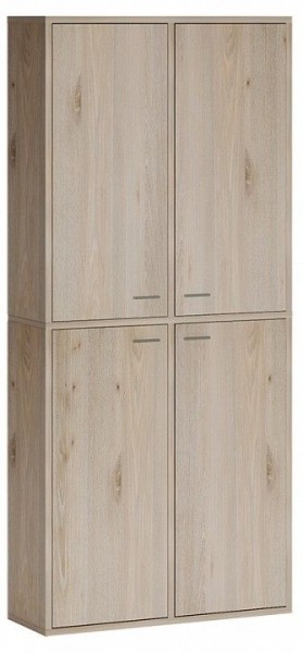 Шкаф книжный Домино СУ(ш2в2)+4ФГ в Сысерти - sysert.ok-mebel.com | фото