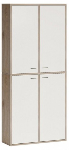 Шкаф книжный Домино СУ(ш2в2)+4ФГ в Сысерти - sysert.ok-mebel.com | фото