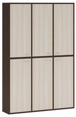 Шкаф книжный Домино СУ(ш3в2)+6ФГ в Сысерти - sysert.ok-mebel.com | фото