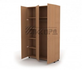Шкаф комбинированный для одежды ШГ 84.3 (1200*620*1800) в Сысерти - sysert.ok-mebel.com | фото