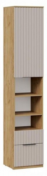 Шкаф комбинированный Хилтон Исп. 2 в Сысерти - sysert.ok-mebel.com | фото 2