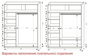 Шкаф-купе 1800 серии SOFT D8+D2+B2+PL4 (2 ящика+F обр.штанга) профиль «Капучино» в Сысерти - sysert.ok-mebel.com | фото 5