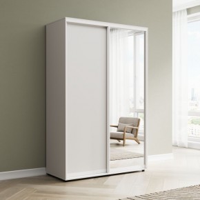 Шкаф-купе Акцент-Сим ДЗ 1200-600 (Белый шагрень) в Сысерти - sysert.ok-mebel.com | фото