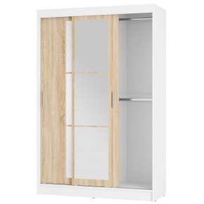 Шкаф-купе Денвер ШКК-03 (белый/сонома) в Сысерти - sysert.ok-mebel.com | фото 3