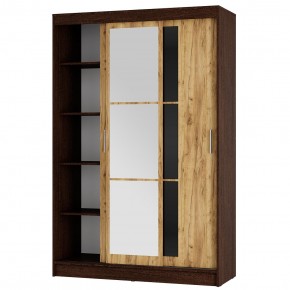 Шкаф-купе Денвер ШКК-03 (венге/крафт) в Сысерти - sysert.ok-mebel.com | фото 2