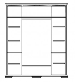 Шкаф Лика (ММ 137-01/04Б) без зеркал в Сысерти - sysert.ok-mebel.com | фото 4