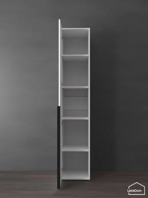 Шкаф Linnea MHR-1-2 2050х400х510 (Белый-М 11.1.1) в Сысерти - sysert.ok-mebel.com | фото 4