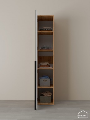 Шкаф Linnea MHR-1-2 2050х400х510 (ДВ-М 11.1.25) в Сысерти - sysert.ok-mebel.com | фото 4