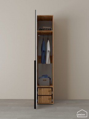 Шкаф Linnea MHR-1-3 2050х400х510 (ДВ-М 11.1.25) в Сысерти - sysert.ok-mebel.com | фото 5