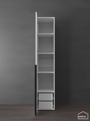 Шкаф Linnea MHR-1-4 2050х400х510 (Белый-М 11.1.1) в Сысерти - sysert.ok-mebel.com | фото 7