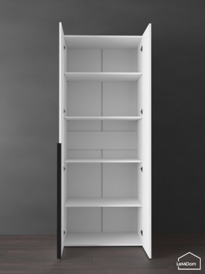 Шкаф Linnea MHR-2-2 2050х800х510 (Белый-М 11.1.1) в Сысерти - sysert.ok-mebel.com | фото 4