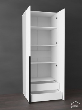 Шкаф Linnea MHR-2-4 2050х800х510 (Белый-М 11.1.1) в Сысерти - sysert.ok-mebel.com | фото 5