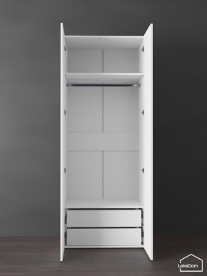 Шкаф Linnea MHR-2PO-3 2050х800х510 (Белый-М 11.1.2) в Сысерти - sysert.ok-mebel.com | фото 4