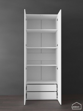 Шкаф Linnea MHR-2PO-4 2050х800х510 (Белый-М 11.1.1) в Сысерти - sysert.ok-mebel.com | фото 5