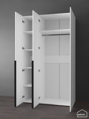 Шкаф Linnea MHR-3-1 2050х1200х510 (Белый-М 11.1.2) в Сысерти - sysert.ok-mebel.com | фото 5